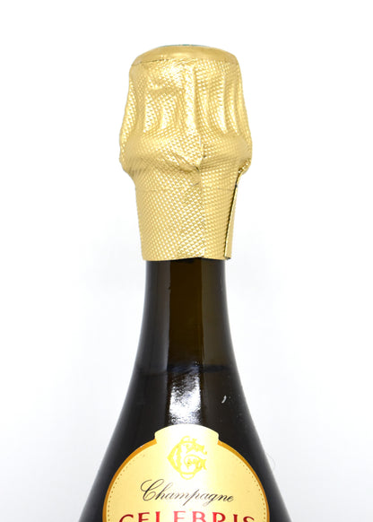 Gosset Célébris 2004 - Vue rapprochée du goulot et de la capsule d'origine
