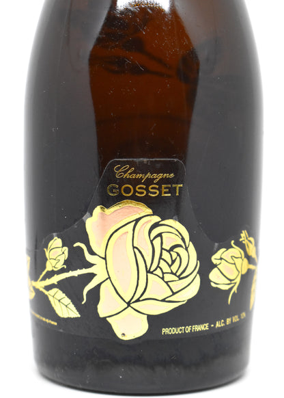 Suzanne Gosset Rosé 1985 - Preuve d'authenticité de l'étiquette et du niveau