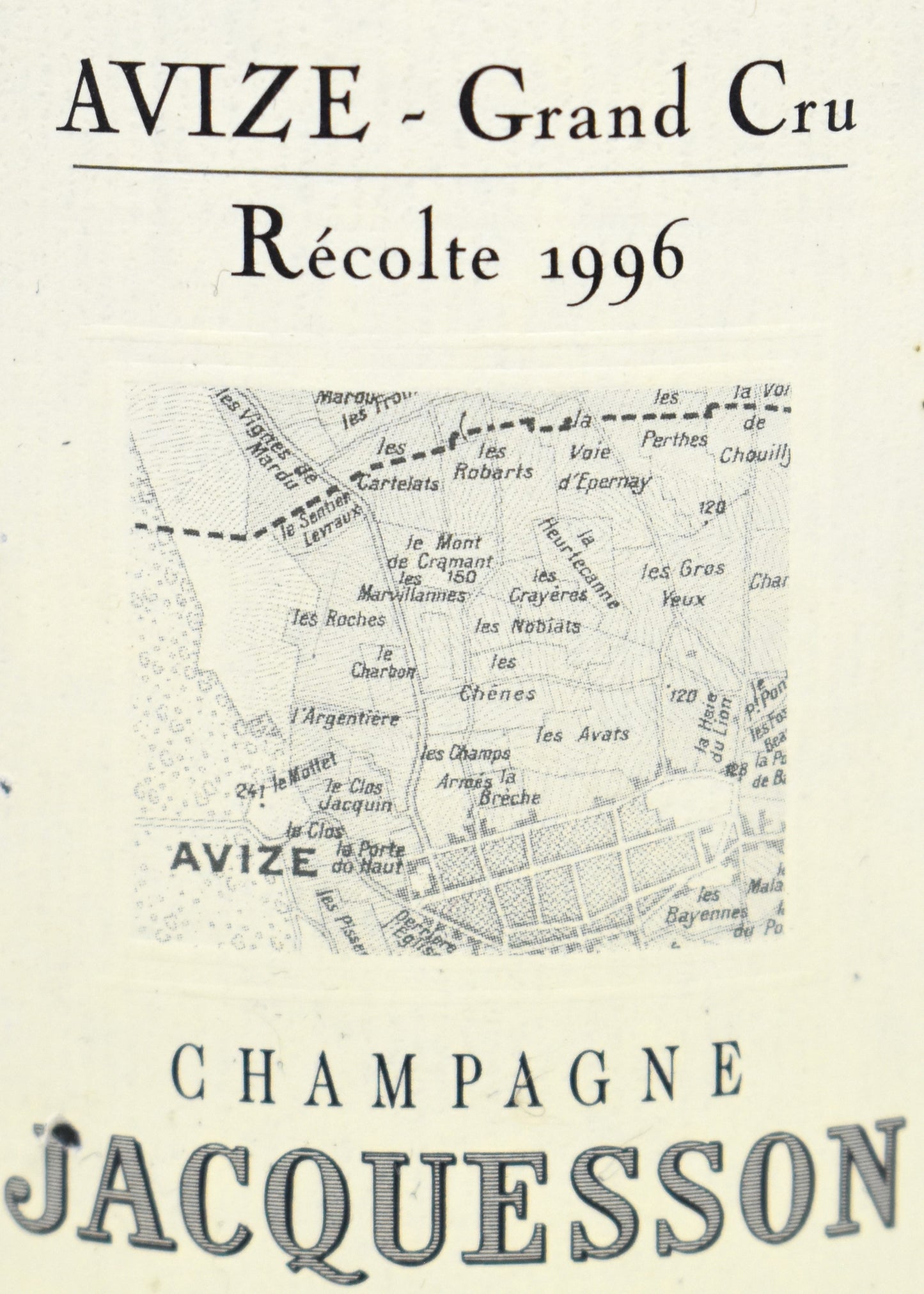 Champagne Jacquesson 1996 Avize Grand Cru