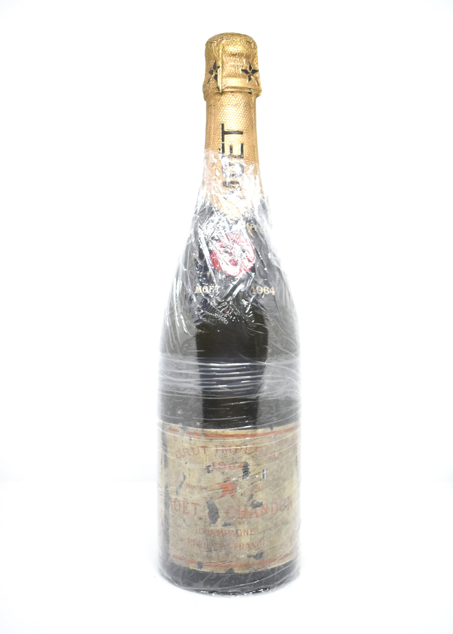 Quel vin ancien pour dégustation de 1964 ? Champagne Brut Imperial