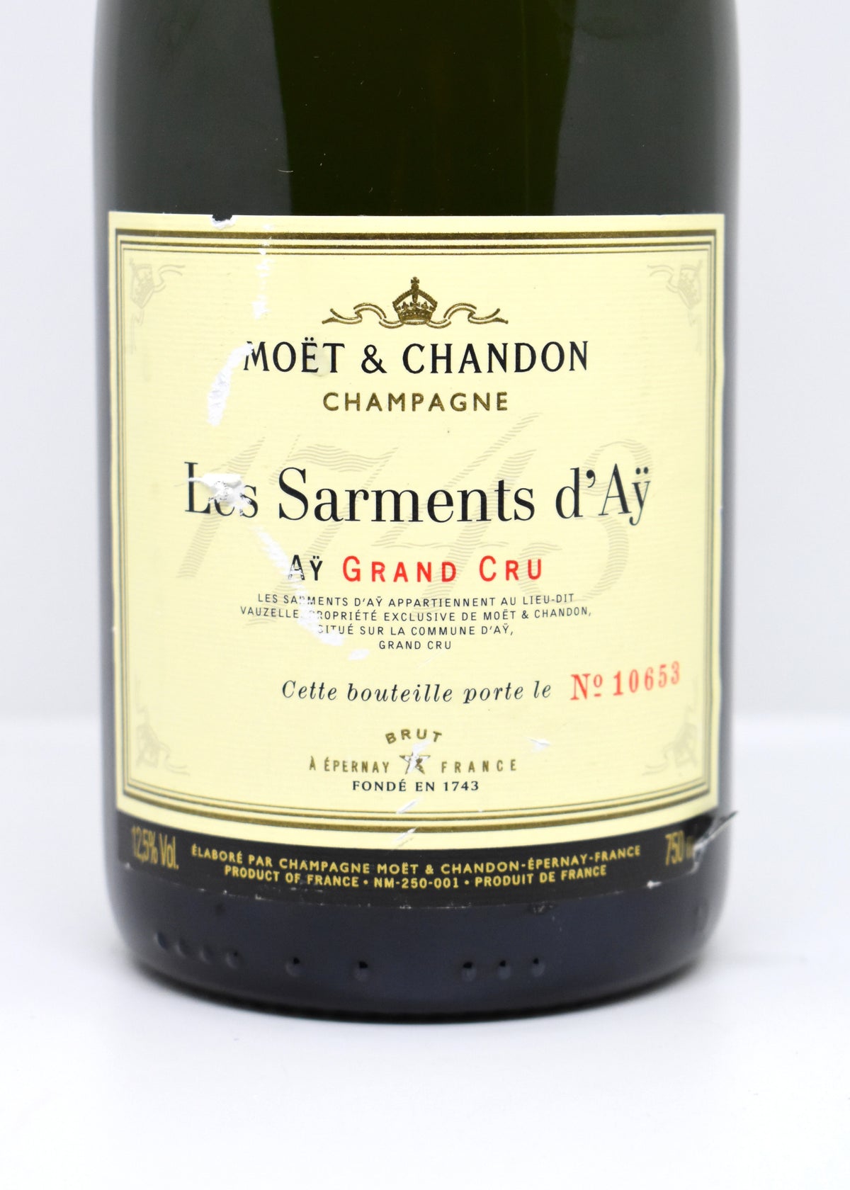 Acheter grand cru moet et chandon bouteille ancienne
