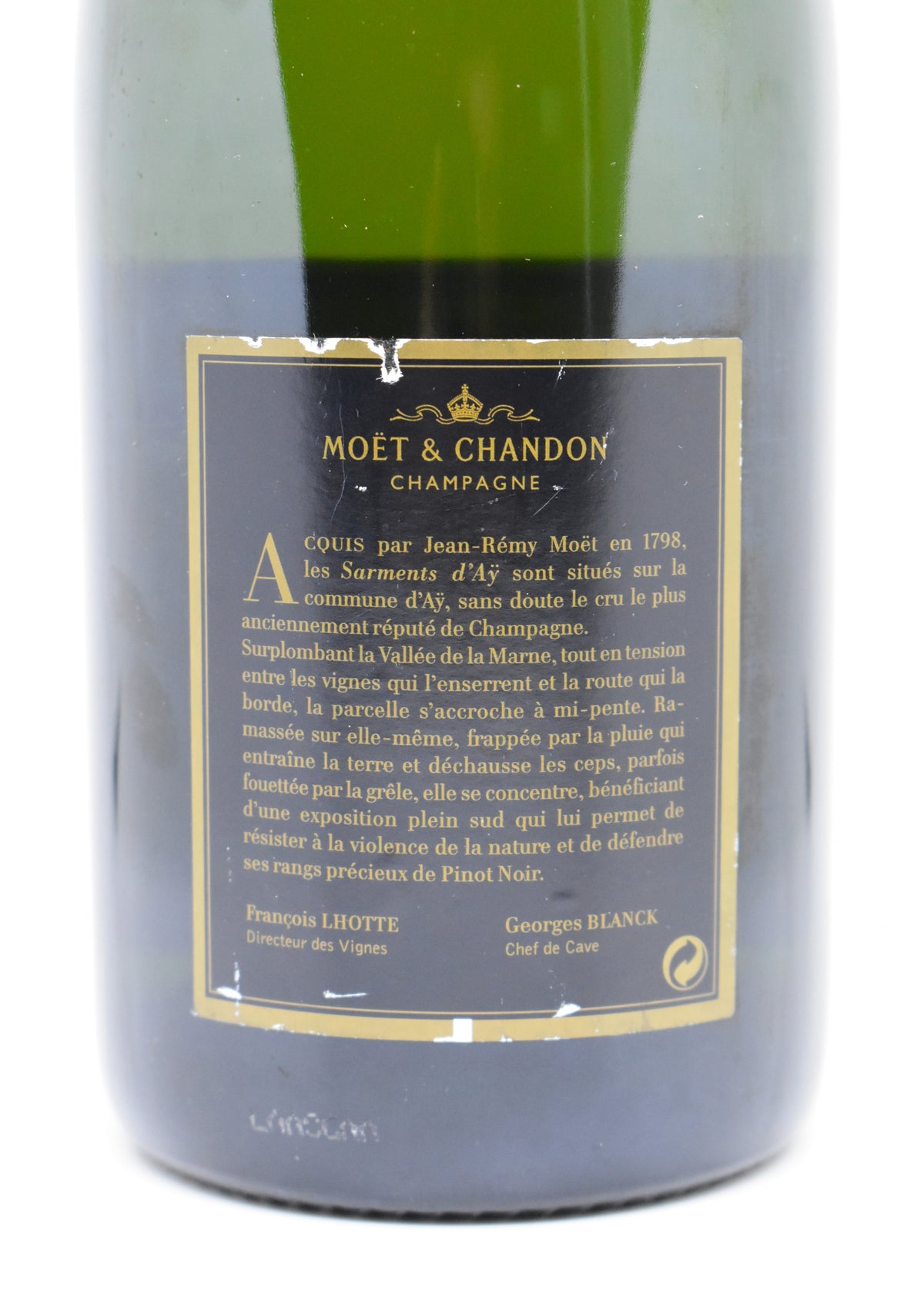 Moet unique cuvée "Les Sarments d'Ay"