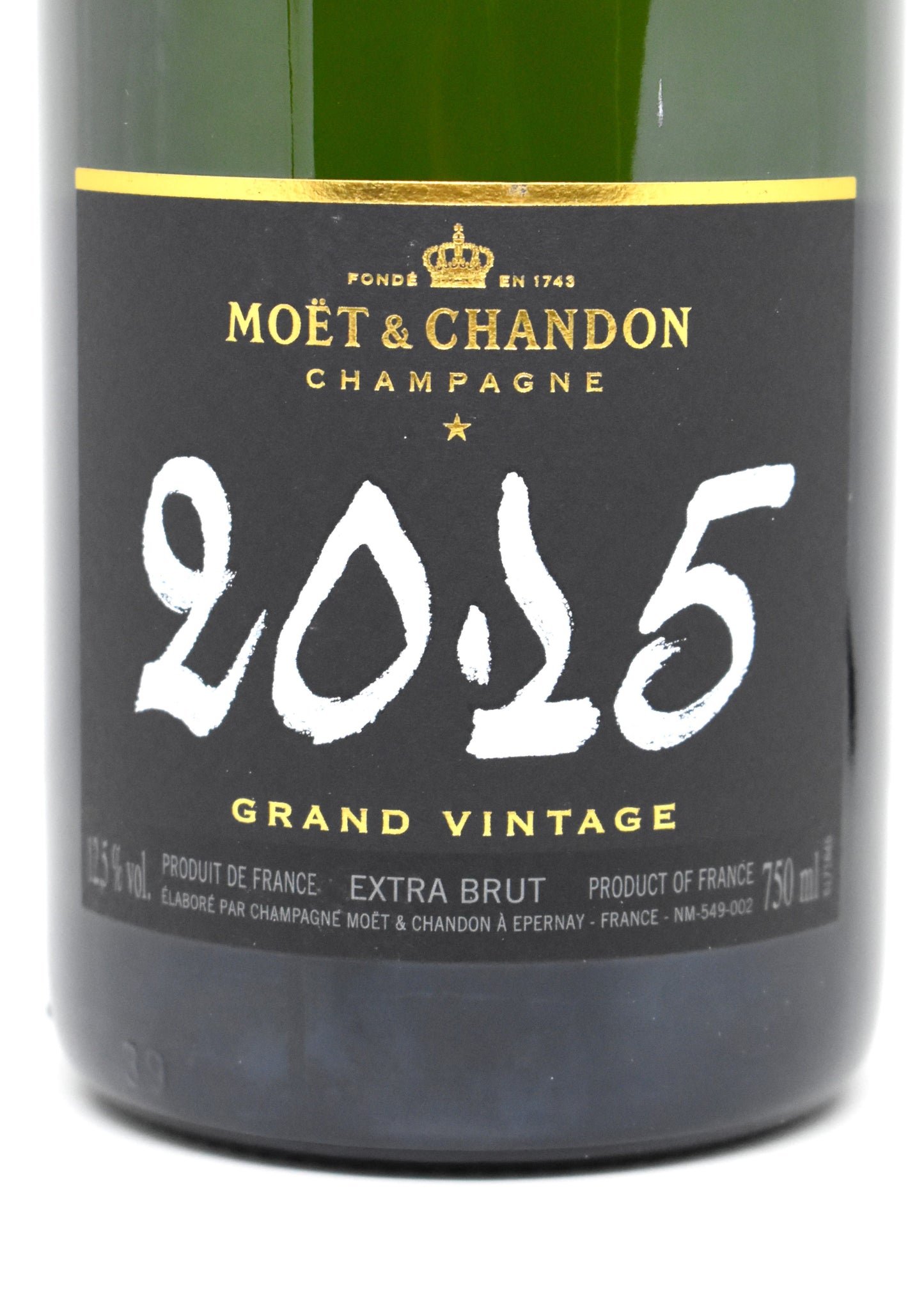 Buy a bottle of champagne Moet et Chandon Grand Vintage 2015 online delivery Switzerland