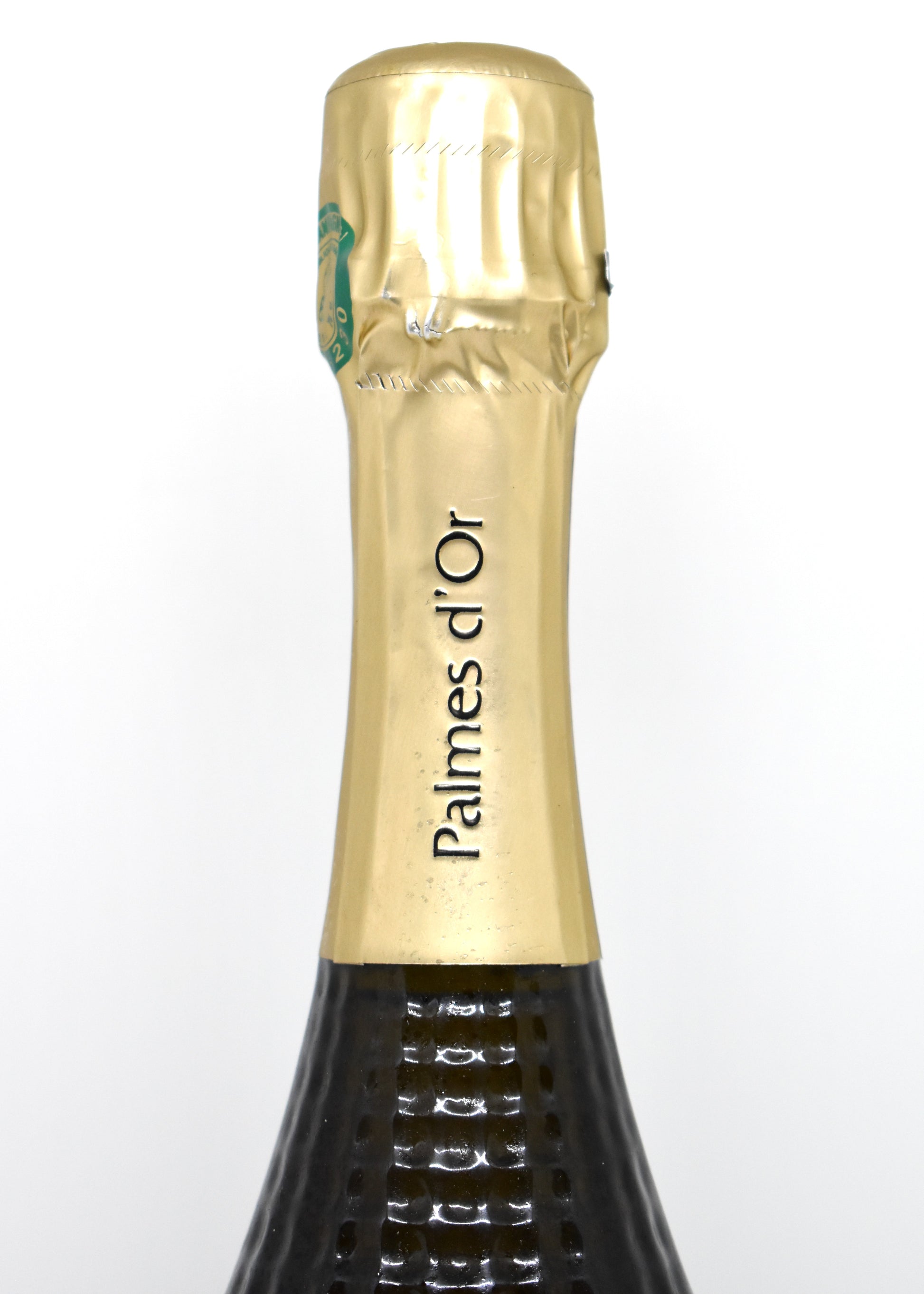 Palmes d'Or 2005 - Vue rapprochée du goulot et de la capsule d'origine