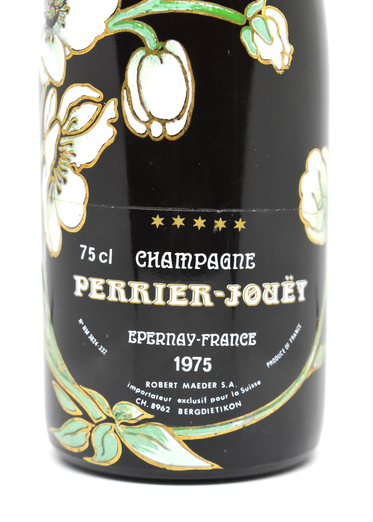 Perrier-Jouët Belle Époque 1975 grand millésime Champagne collectionneur parfait état