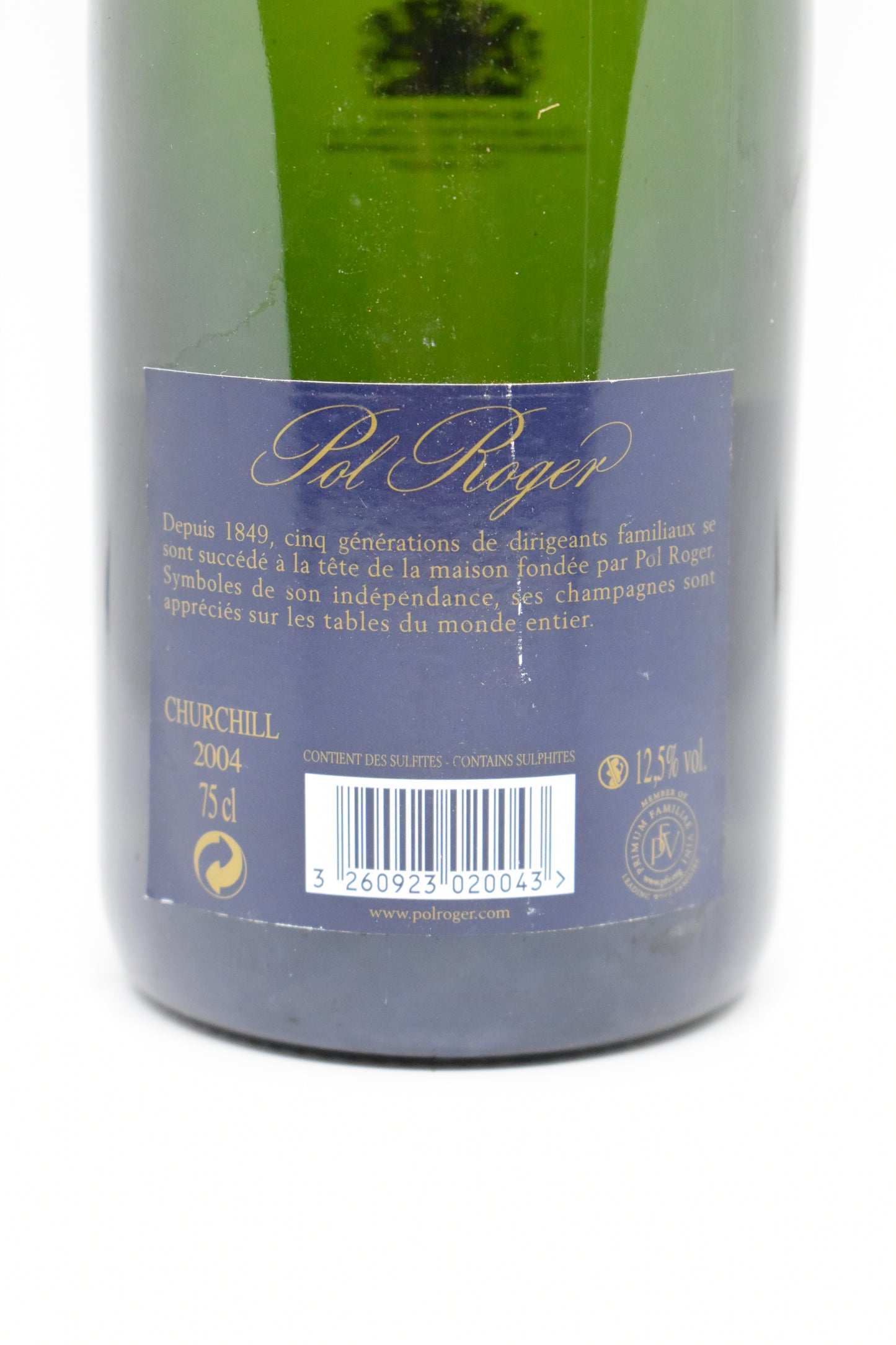 Offrir une bouteille de Champagne de 2004 pour collectionneur ou grand amateur ? Pol Roger grande Cuvée 
