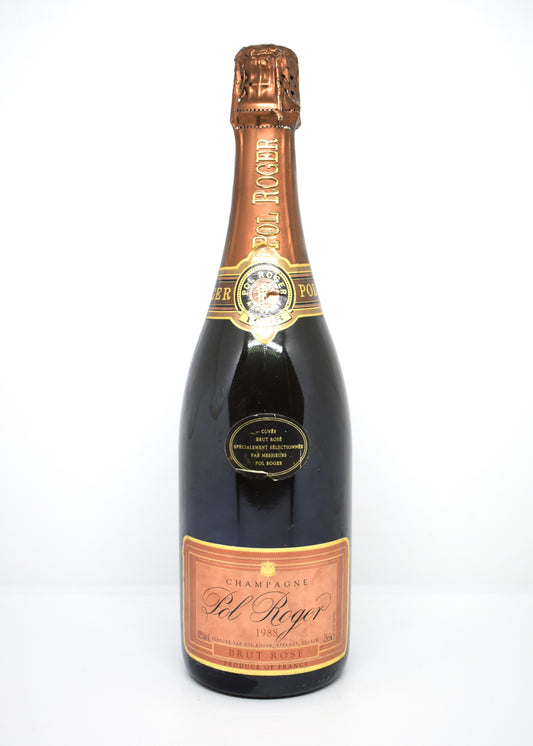 Achat Champagne Pol Roger Rosé 1988 état collection unique