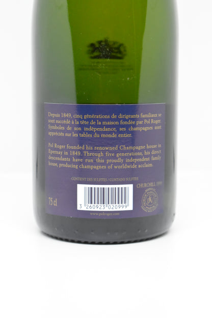 Comment se déguste le Champagne Pol Roger 1999 après 25 ans de cave ?