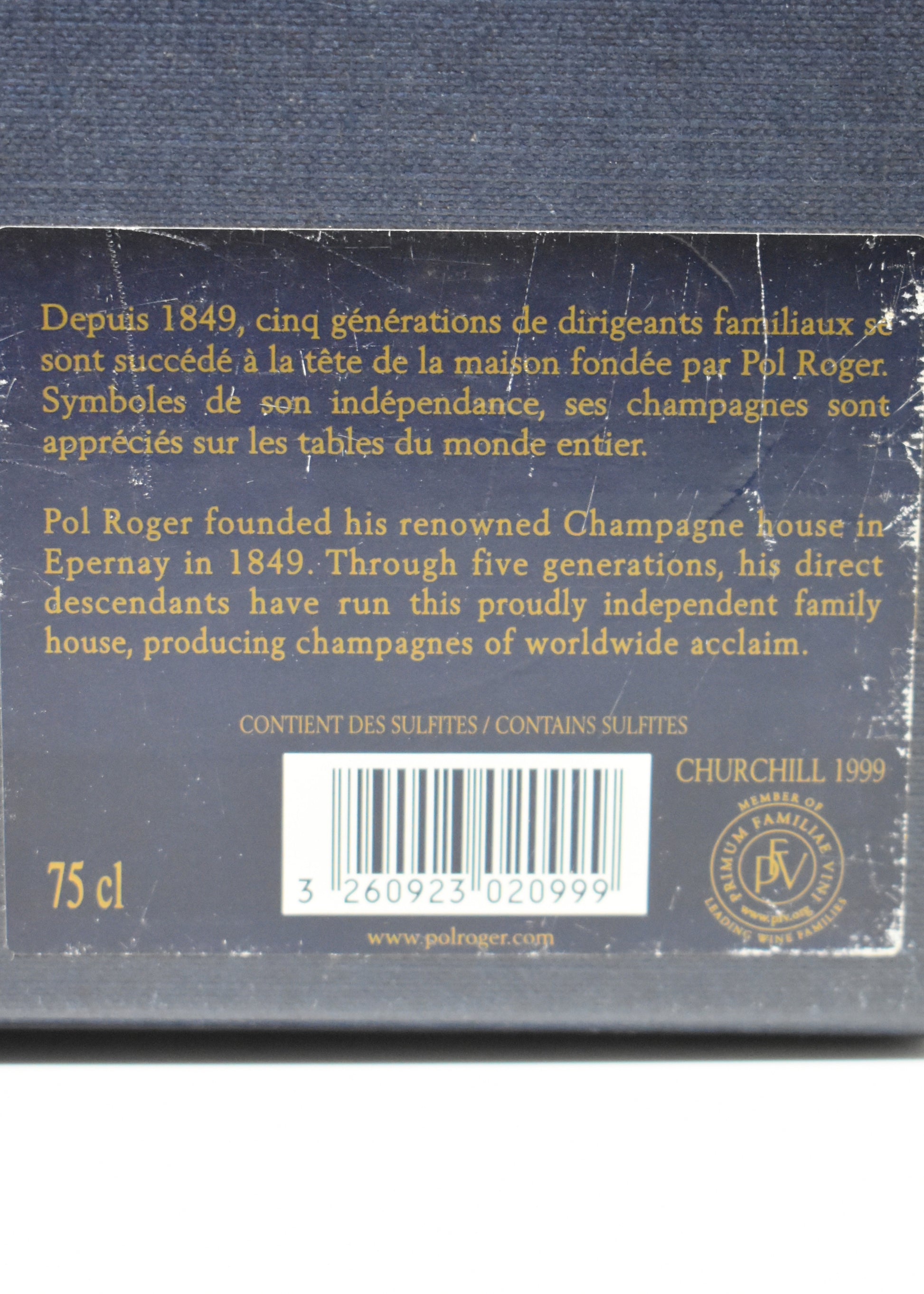 Quel Champagne possède l'assemblage le plus secret de la Marne ? La Winston Churchill.