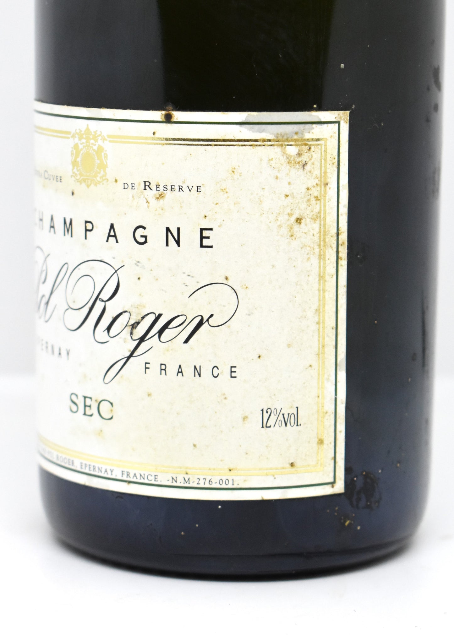 Rare 1980s Champagne bottle for food pairing