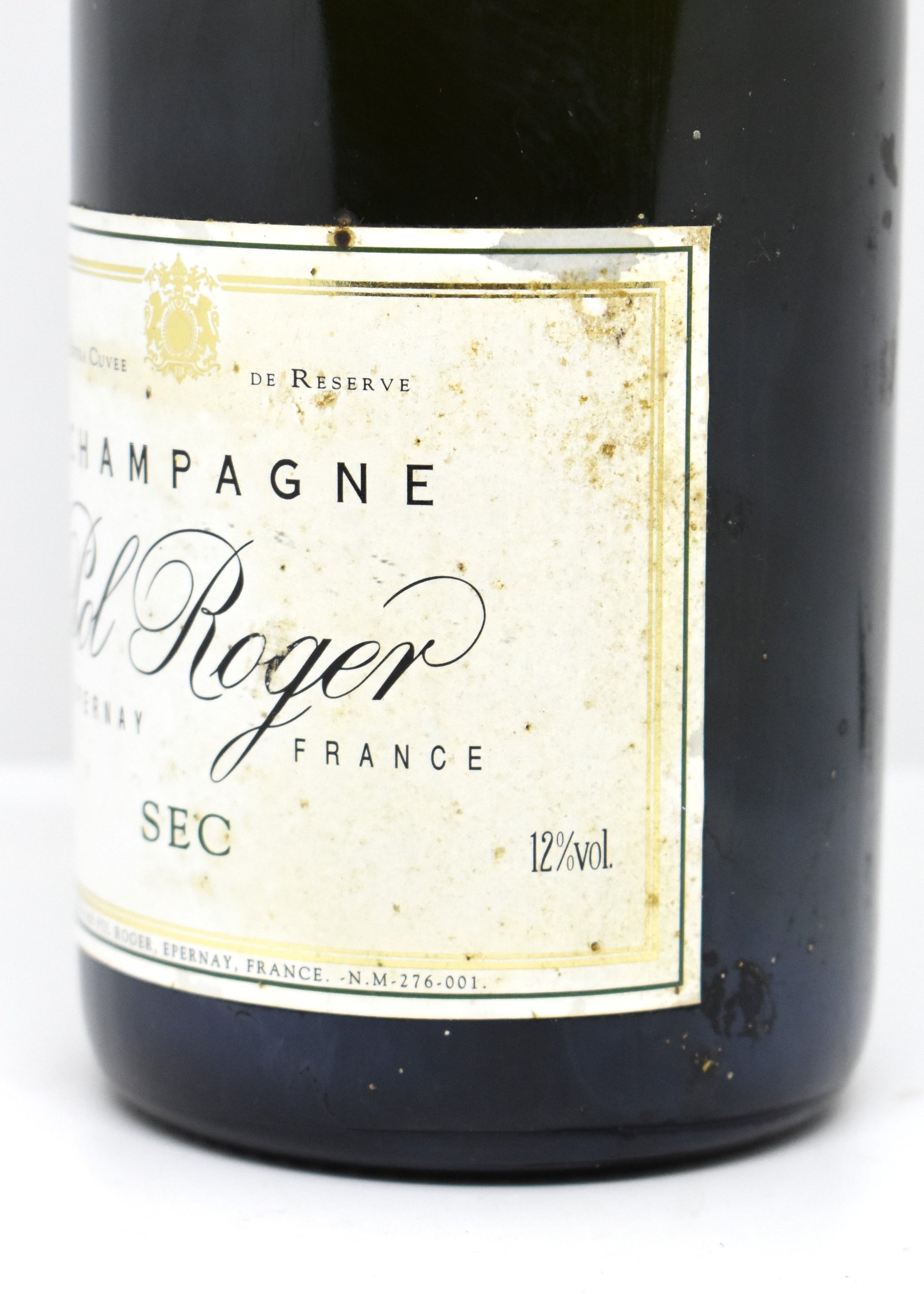 Rare 1980s Champagne bottle for food pairing