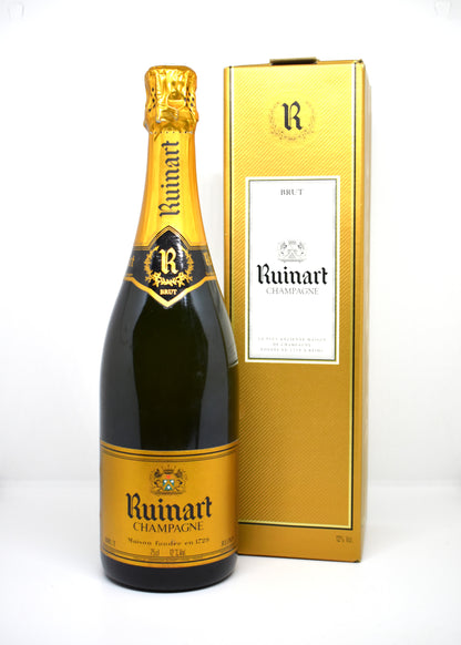 Rare packaging for Ruinart Champagne, order 
