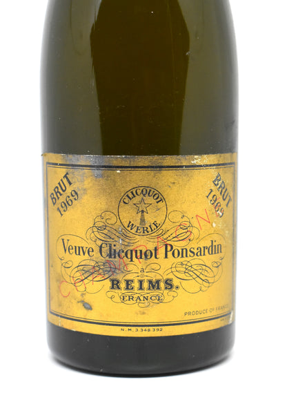 Veuve Clicquot 1969 : le meilleur millésime de la décennie 60 ?