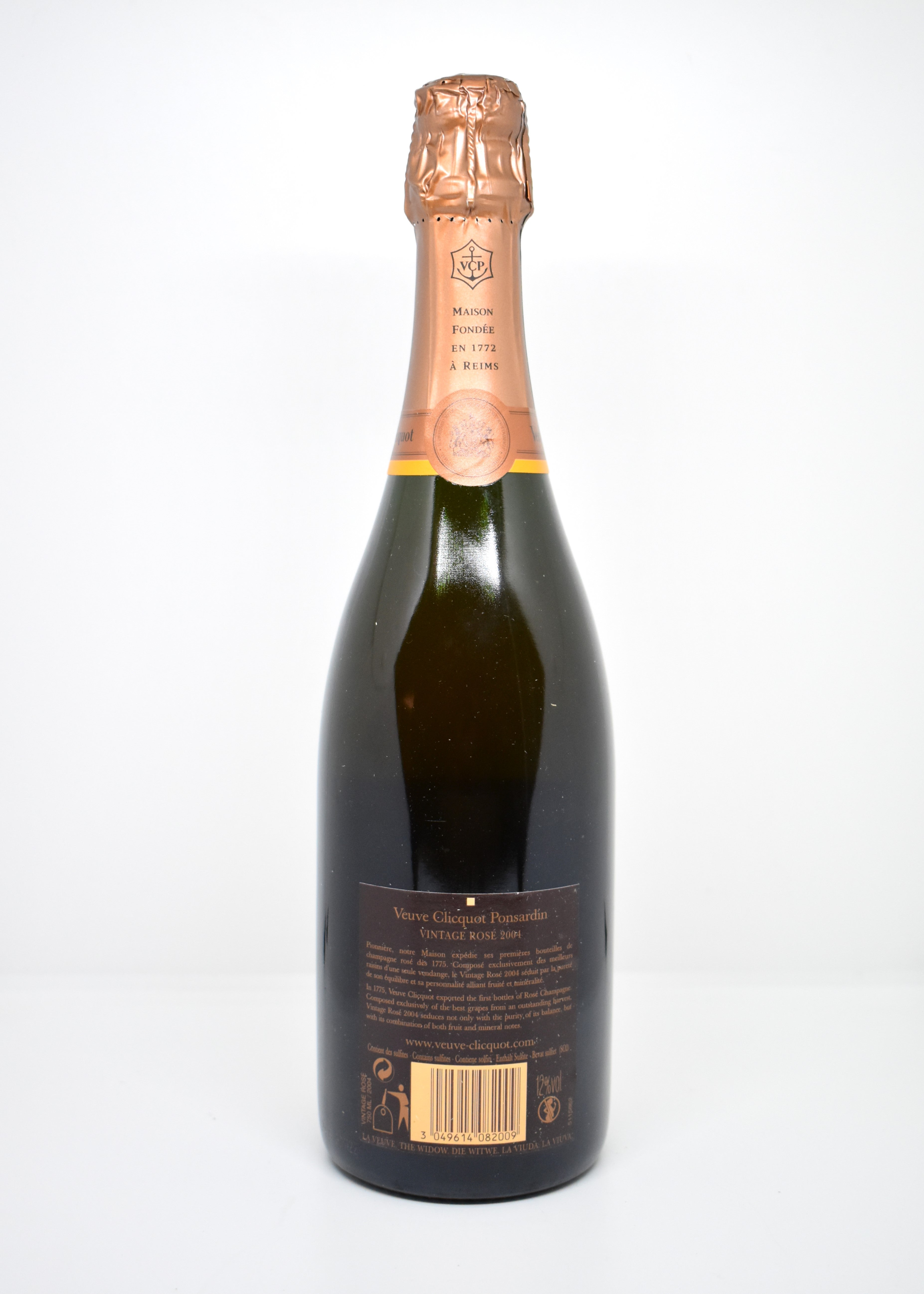 Champagne Veuve Clicquot Brut Vintage 2002 - Millésime d'Exception