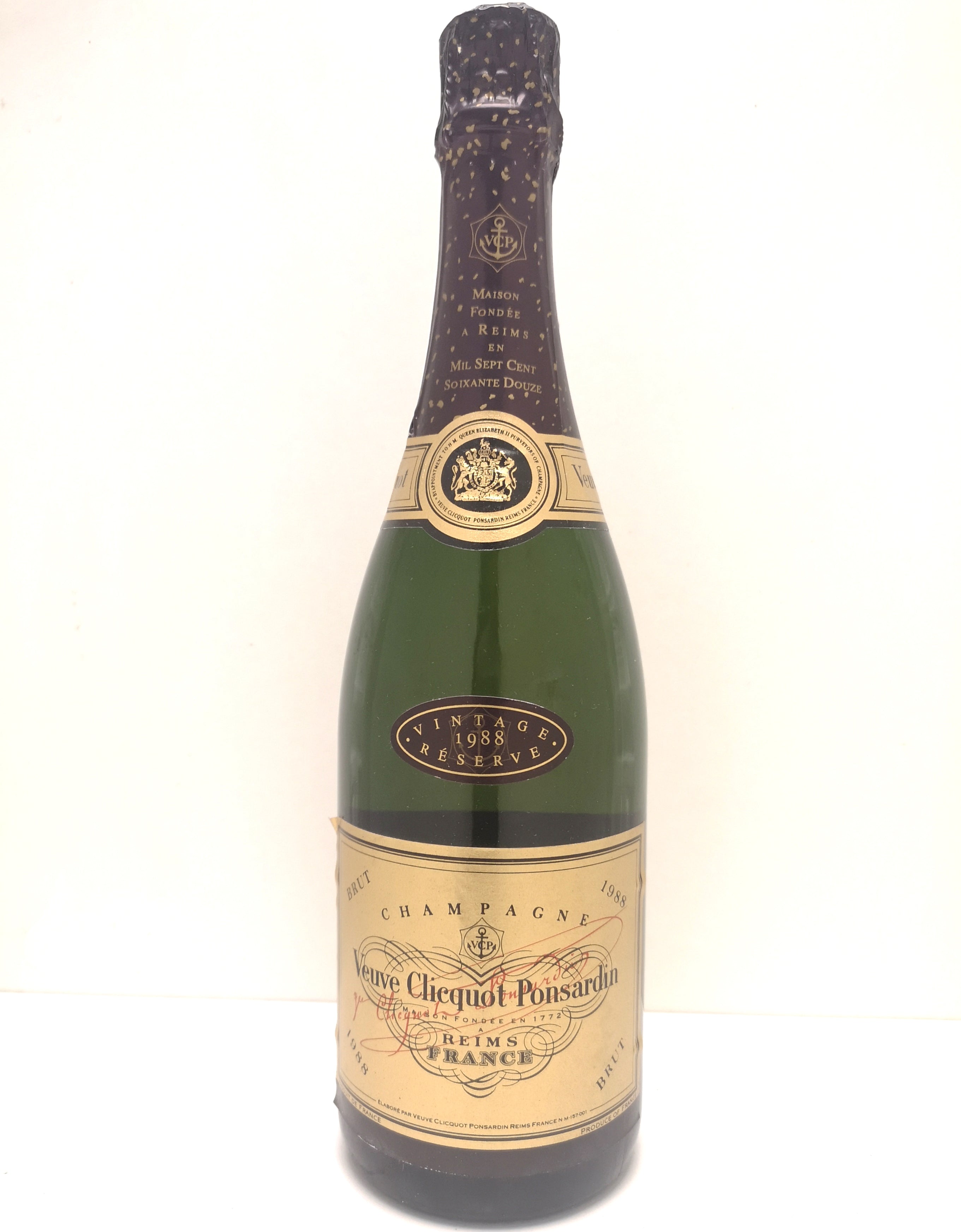 Champagne Veuve Clicquot 1988 - Vintage Reserve – Wine Upon A Time
