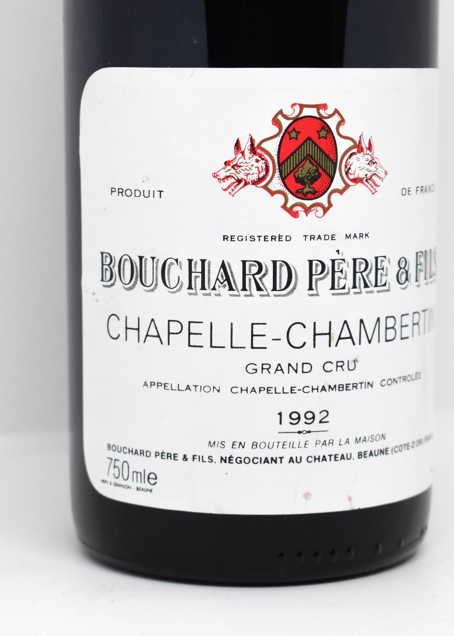 Vin de collection Gevrey-Chambertin Grand Cru