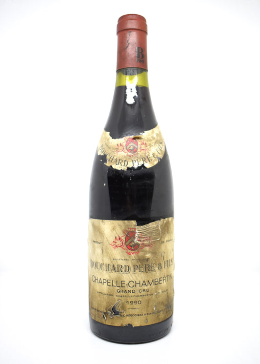 Bouteille Chapelle-Chambertin Grand Cru 1990 Bouchard Père & Fils vieux vin