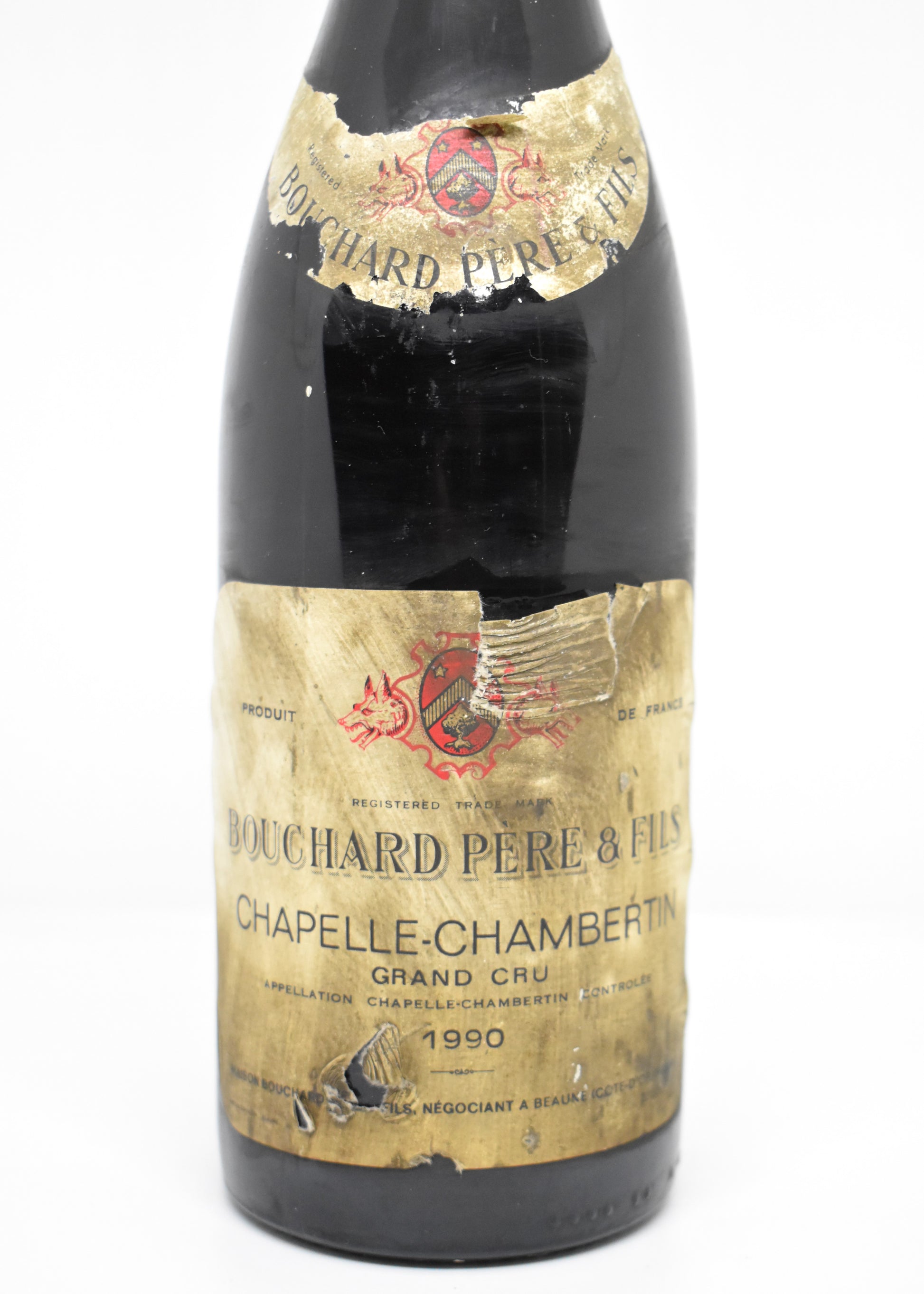 Achat Chapelle-Chambertin Grand Cru 1990 Bouchard conservation parfaite
