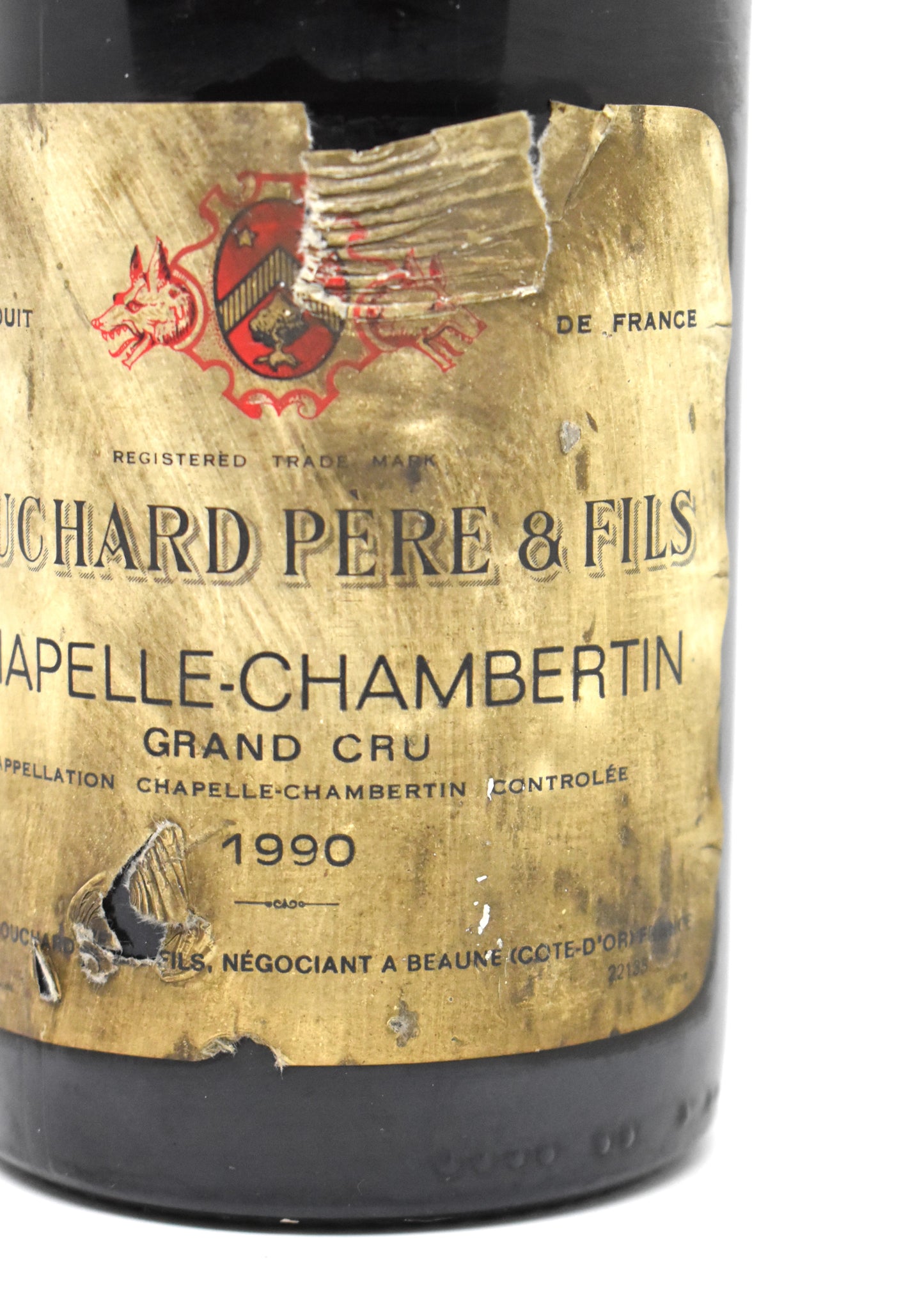 Vin d'investissement Bourgogne 1990 Chapelle-Chambertin Grand Cru