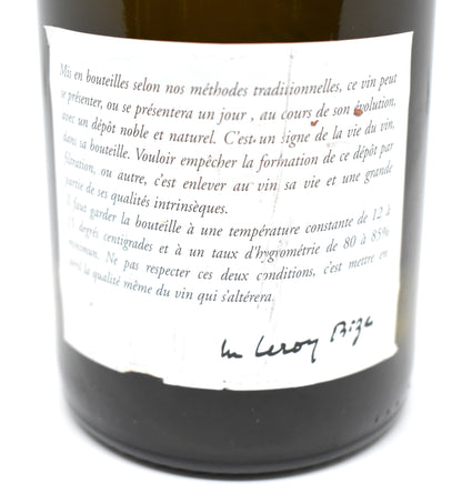 Idée cadeau belle bouteille de Bourgogne Blanc ? Chassagne Montrachet domaine Leroy