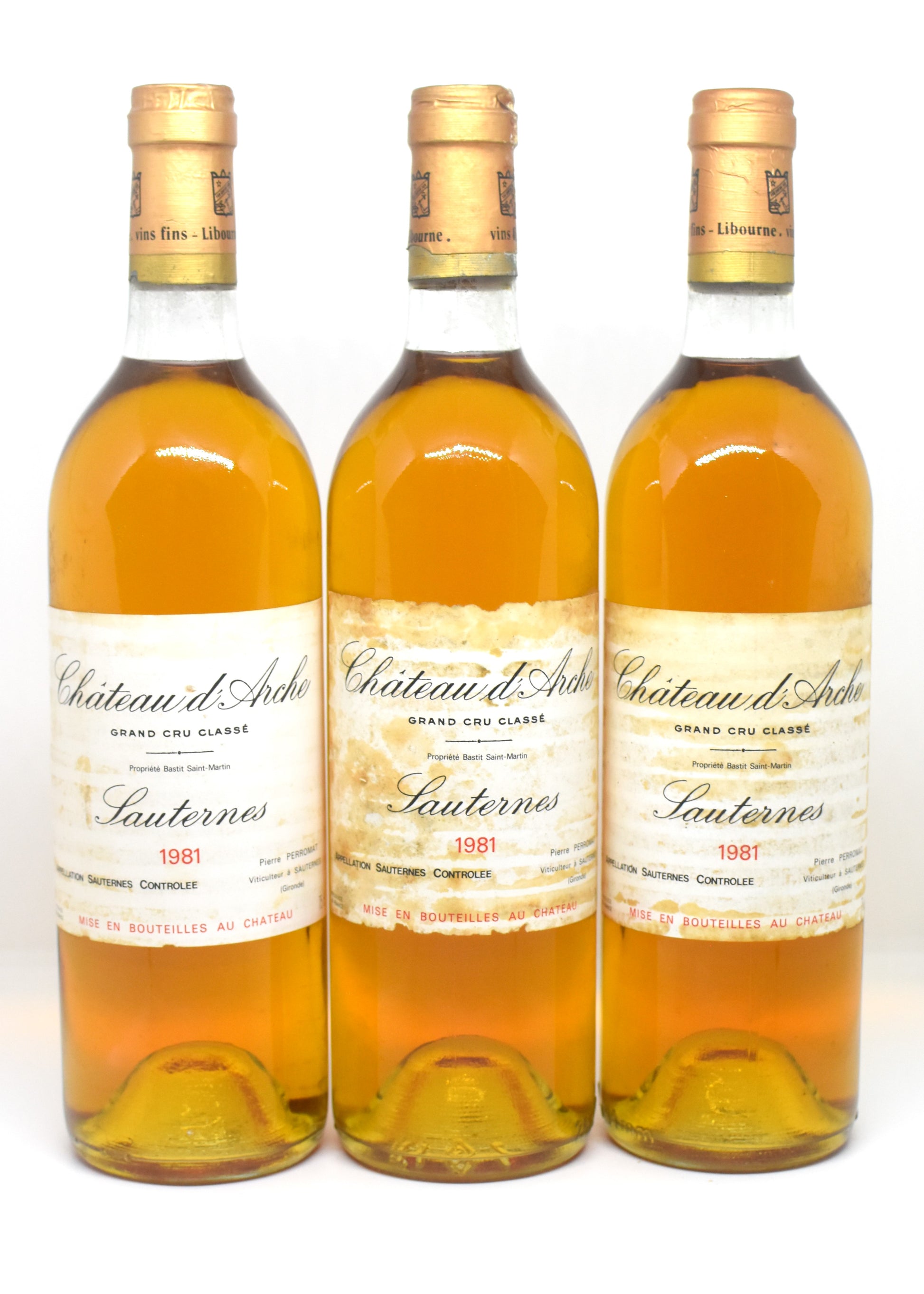 Cadeau d'anniversaire 1981 vin de Sauternes