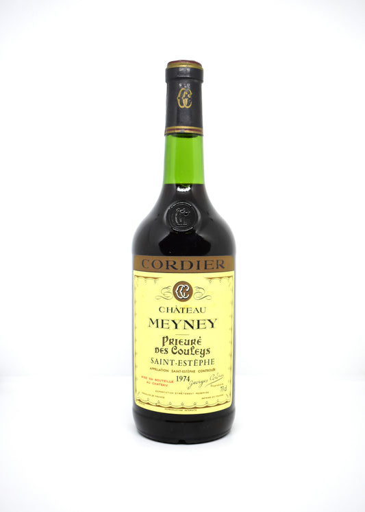 Château Meyney 1974 - Idée cadeau vin rare pour un anniversaire 