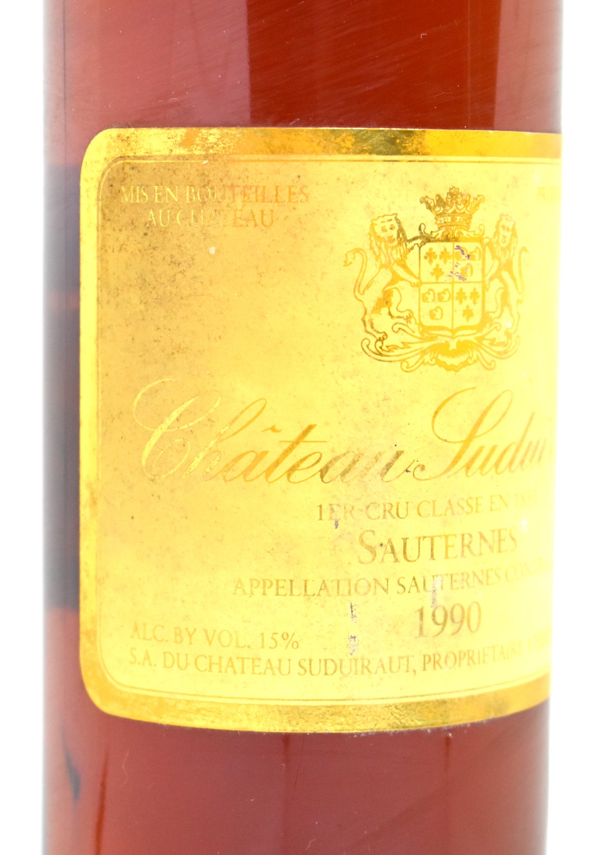 Grand vin liquoreux Bordeaux 1990 achat sécurisé livraison internationale Zurich