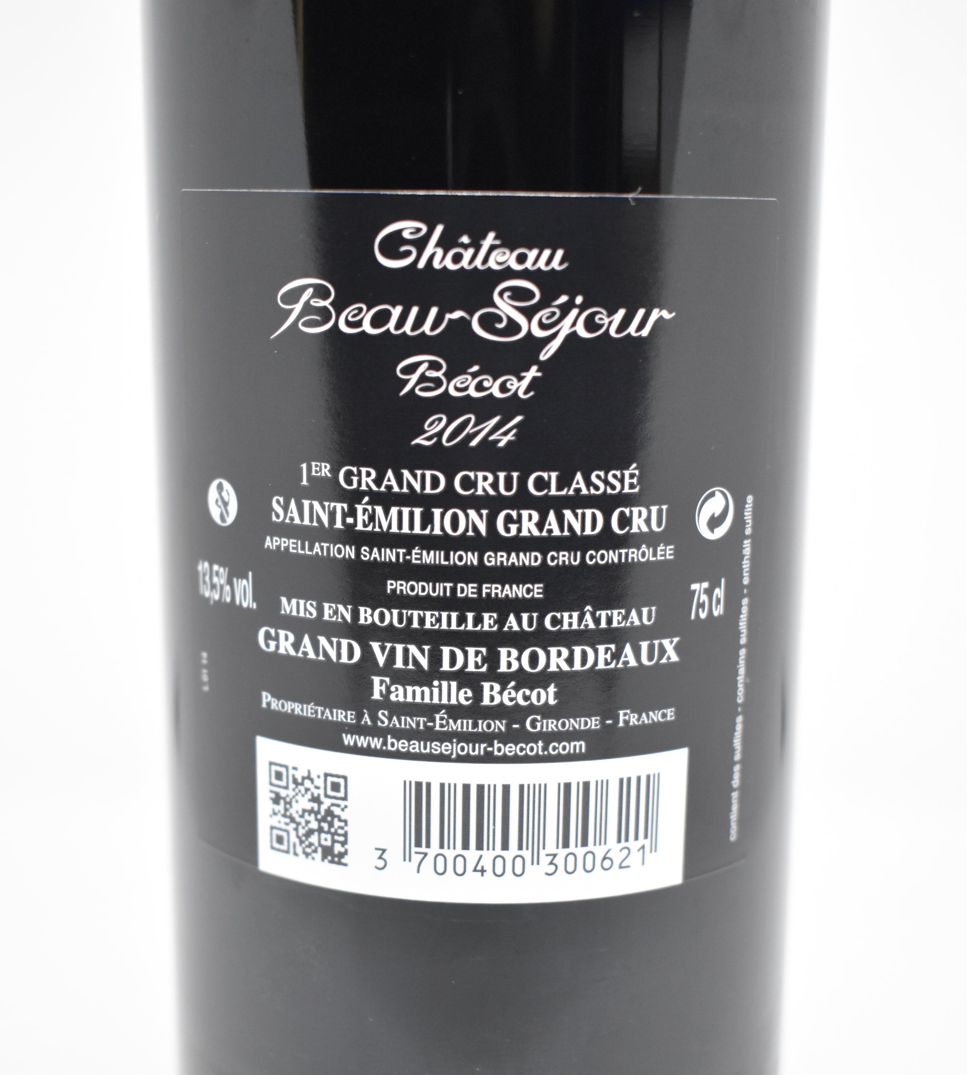 Cadeau parfait pour amateur de vins de Bordeaux 2014