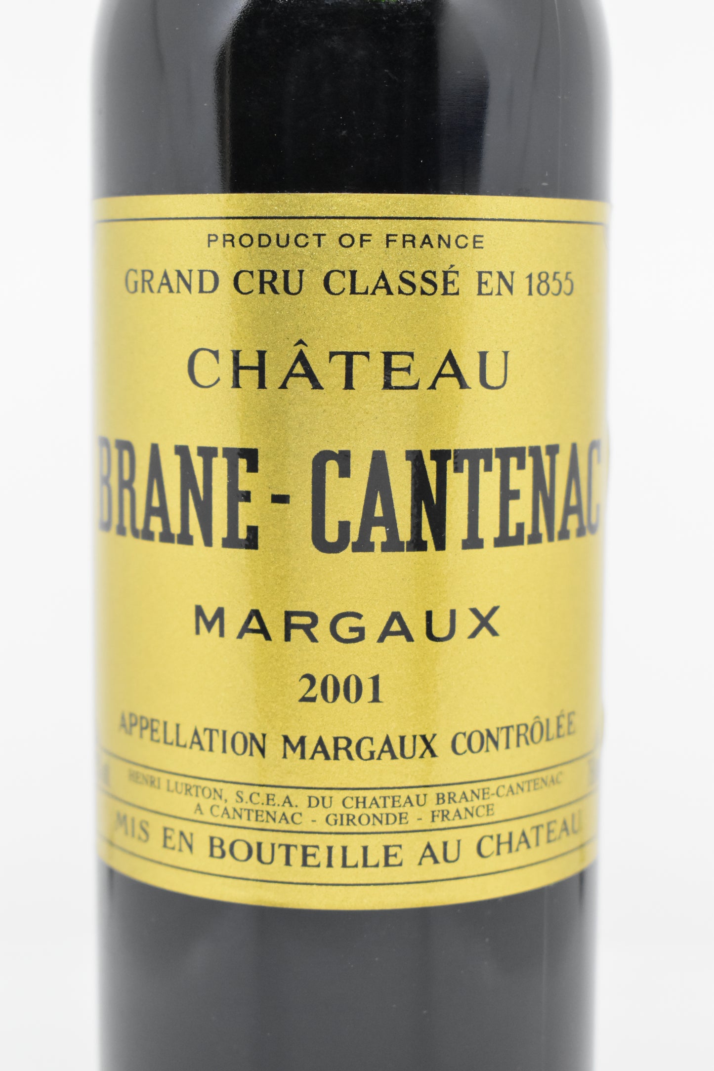 Offrir un vin de Bordeaux millésime 2001 - Chateau Brande Cantenac - Margaux