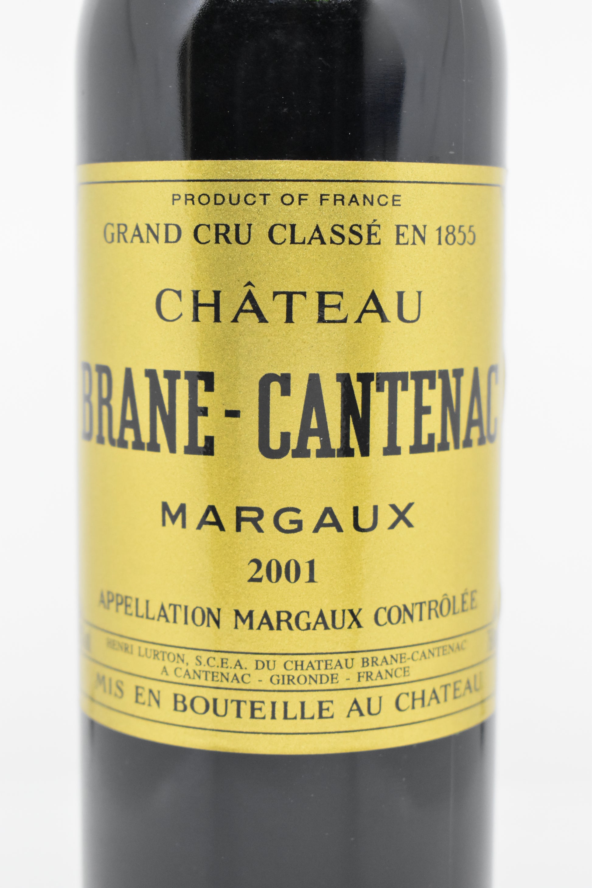 Offrir un vin de Bordeaux millésime 2001 - Chateau Brande Cantenac - Margaux