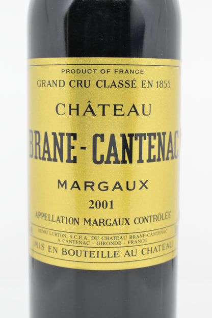 Offrir un vin de Bordeaux millésime 2001 - Chateau Brande Cantenac - Margaux