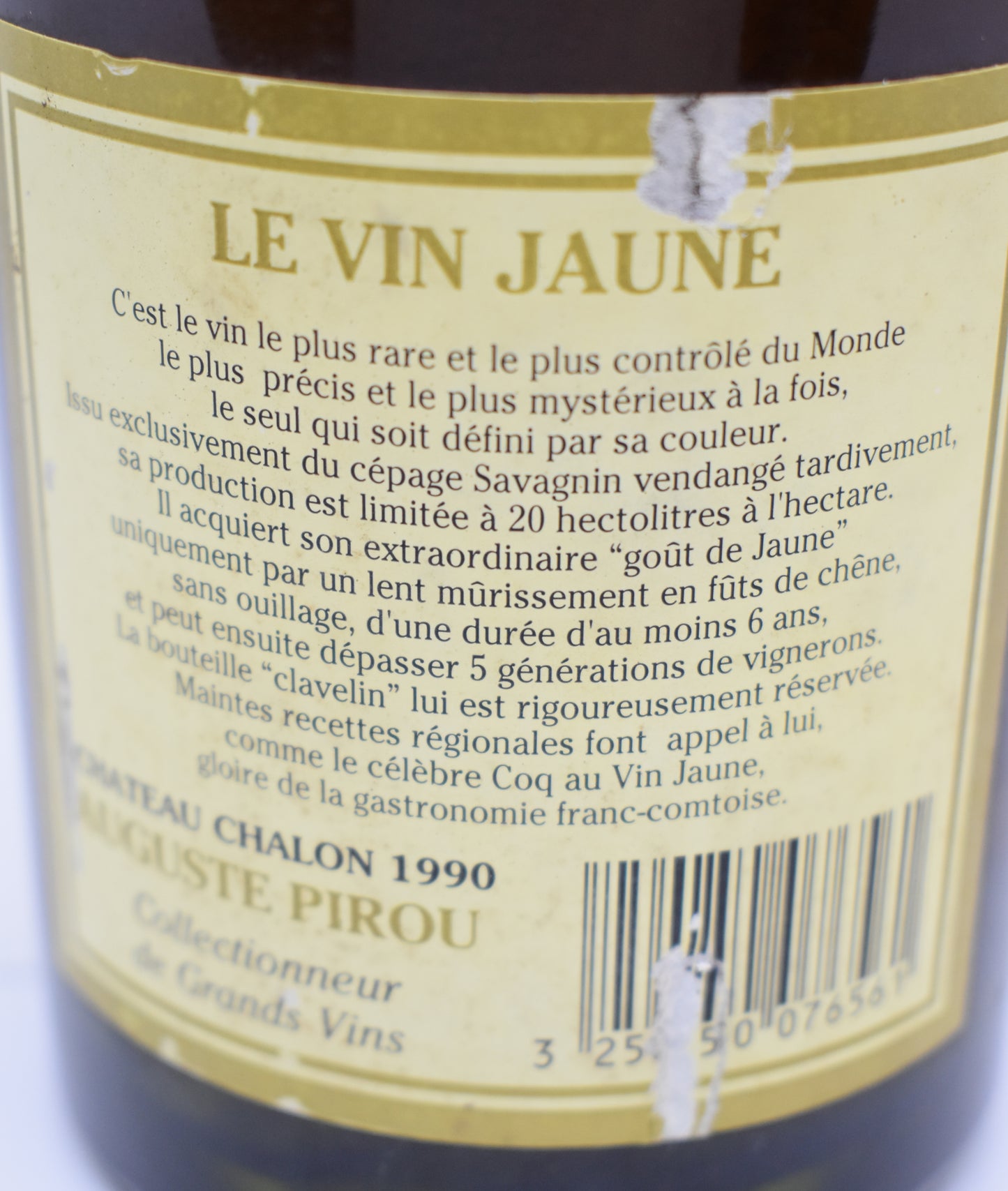 Chateau-Chalon 1990 - Auguste Pirou