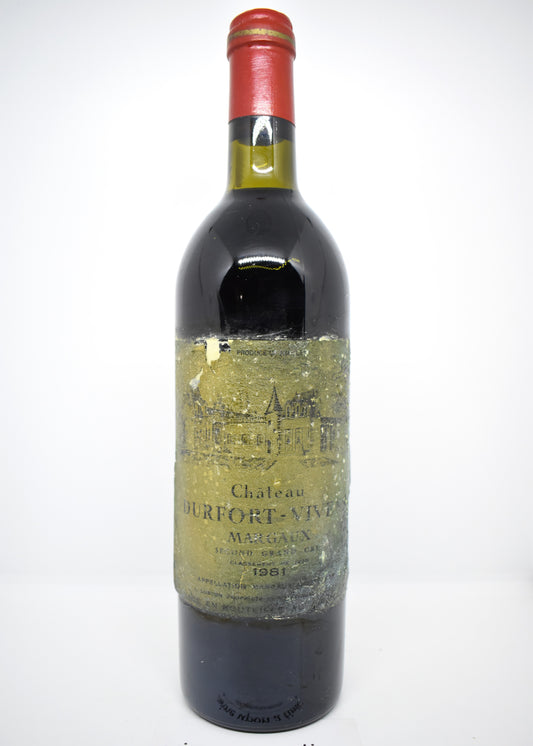 Château Durfort-Vivens 1981 - Margaux