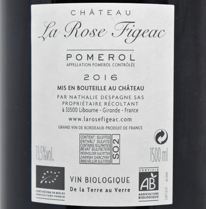 La Rose Figeac 2016 Magnum au meilleur prix