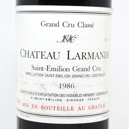 Château Larmande 1986 - Saint-Emilion