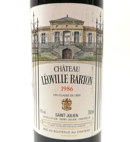 Acheter Château Léoville Barton 1986 au meilleur prix