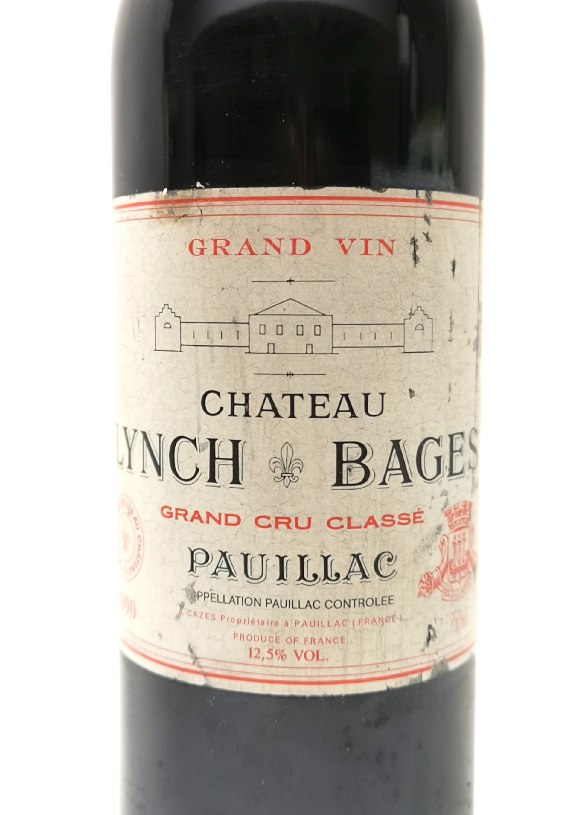 Collection vin Bordeaux Château Lynch Bages 1990