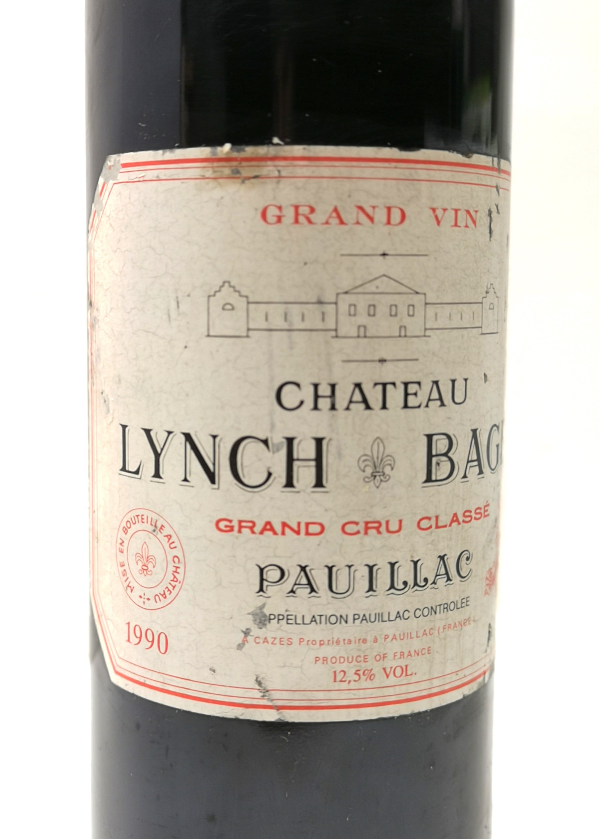 Lynch Bages 1990 vin de collection