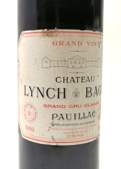 Lynch Bages 1990 vin de collection