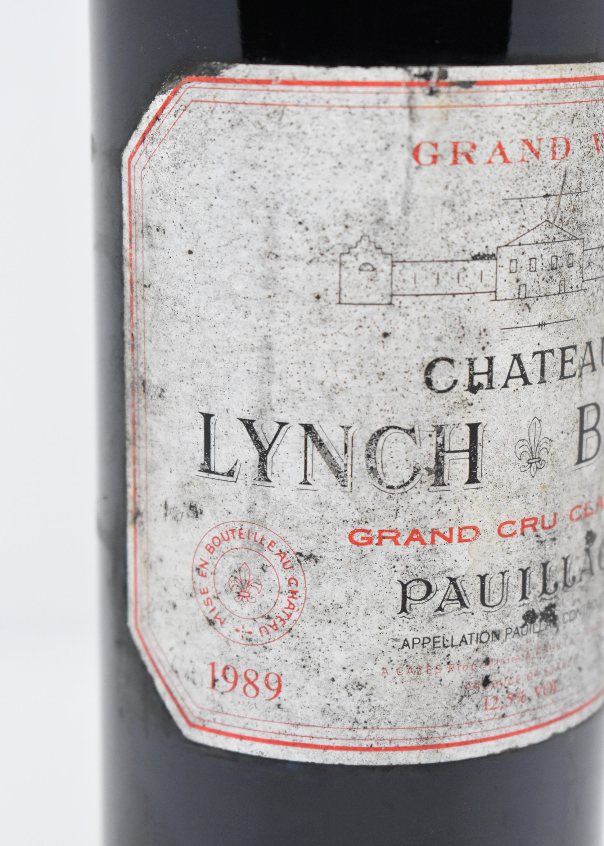 Vin rare Pauillac 1989 Château Lynch Bages