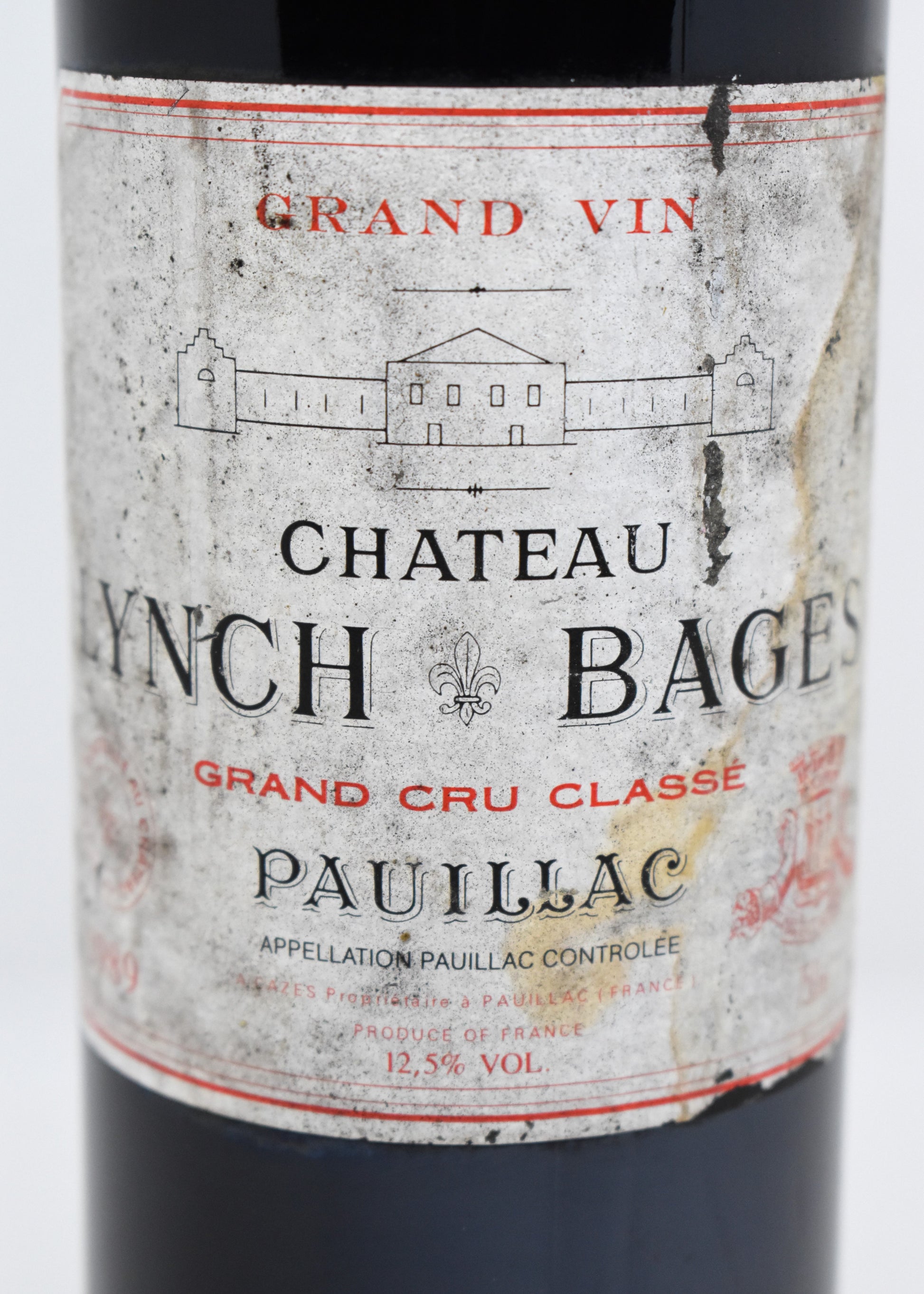 Lynch Bages 1989 vin de collection