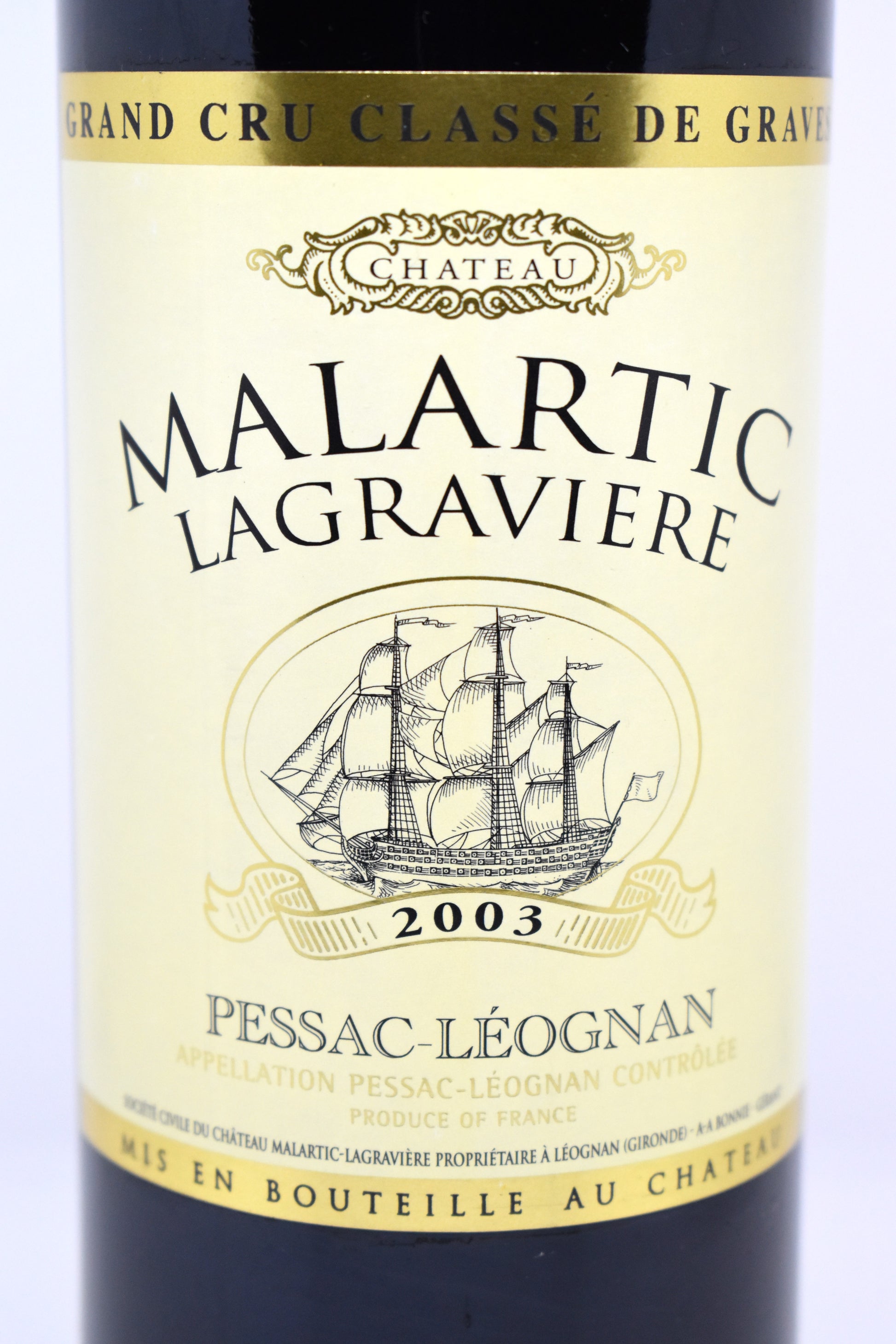Acheter Château Malartic Lagravière 2003 au meilleur prix