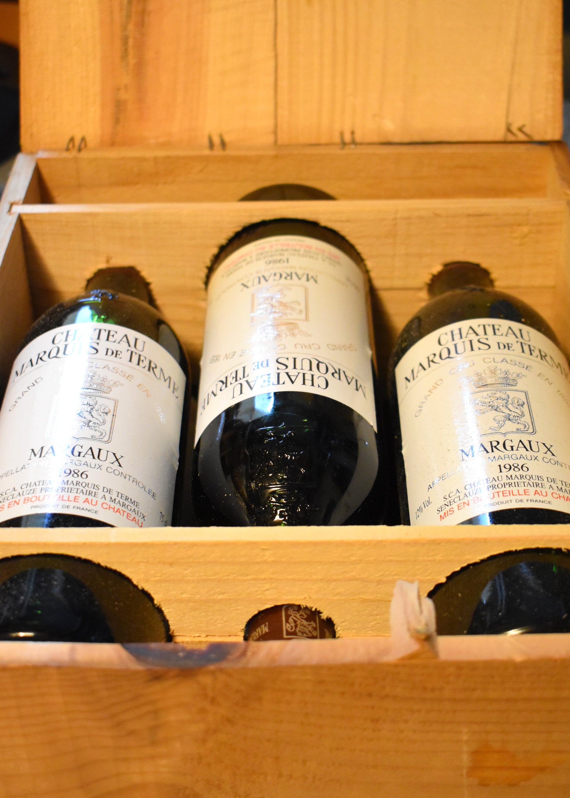 Grand Cru Classé 1986 Bordeaux