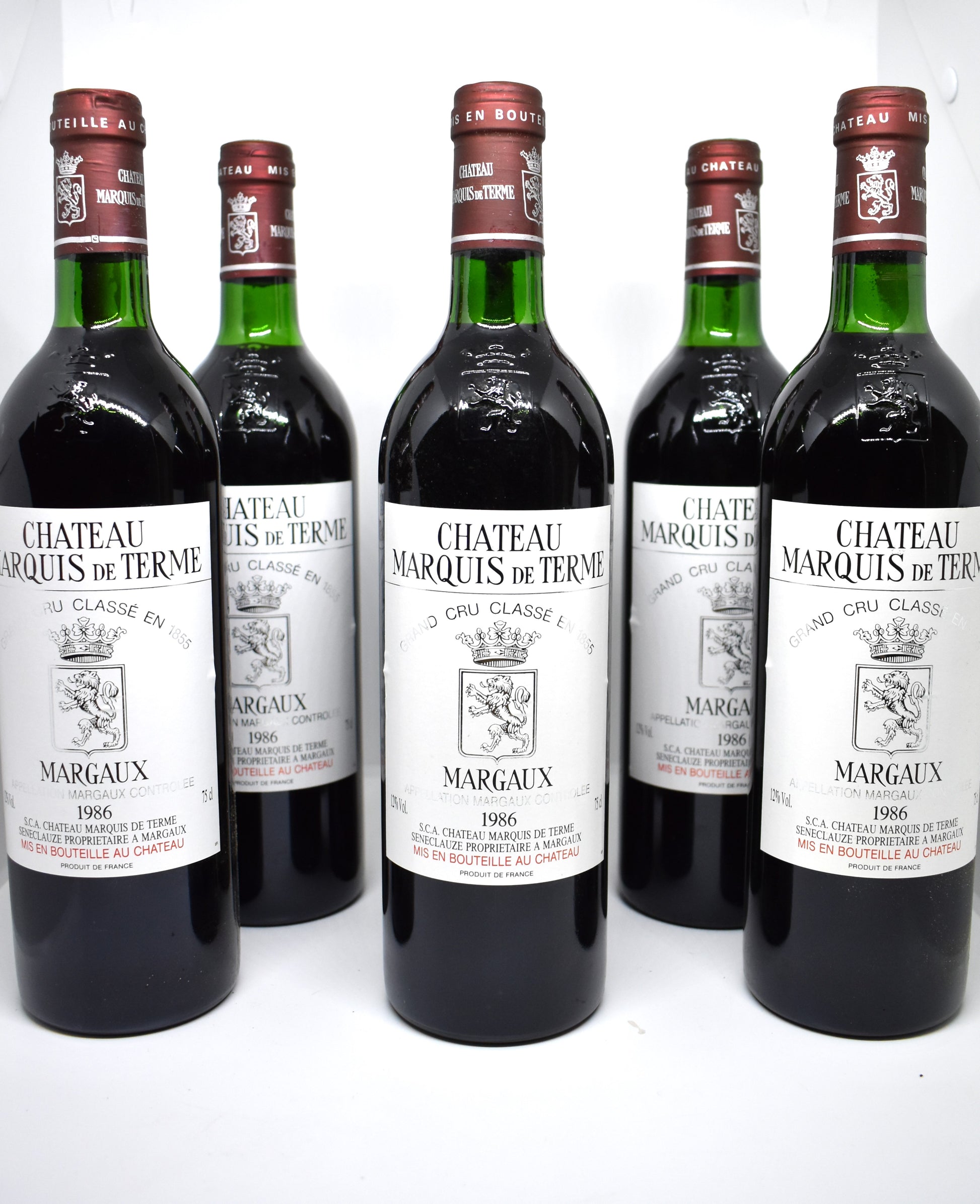 Vin rouge Margaux millésime 1986 à vendre