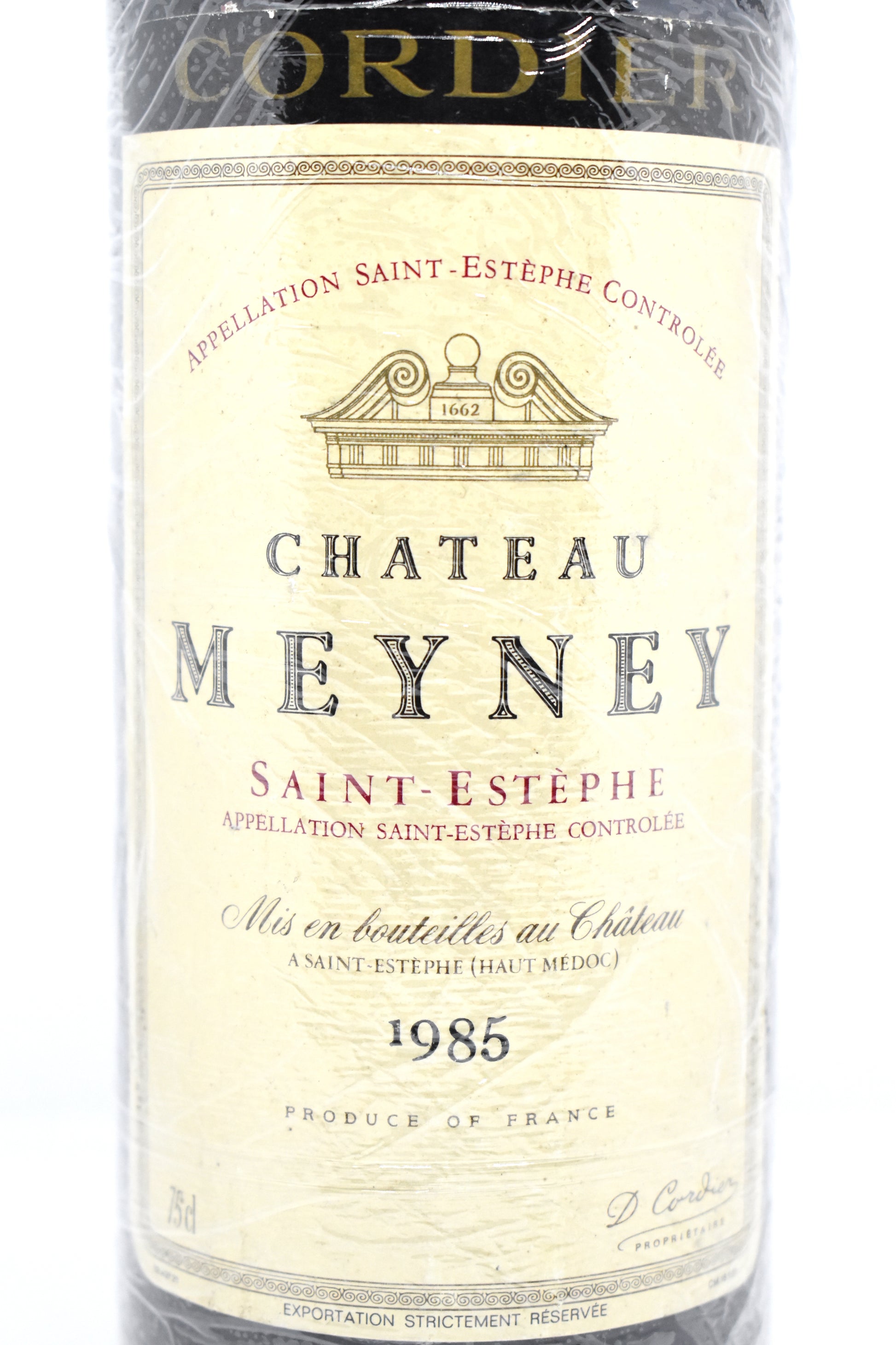 Vin ancien millésime 1985 Saint-Estèphe à vendre