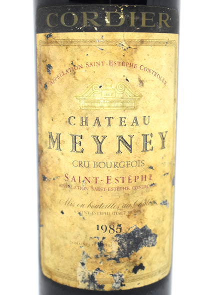 Vin rouge Bordeaux millésime 1985 collection