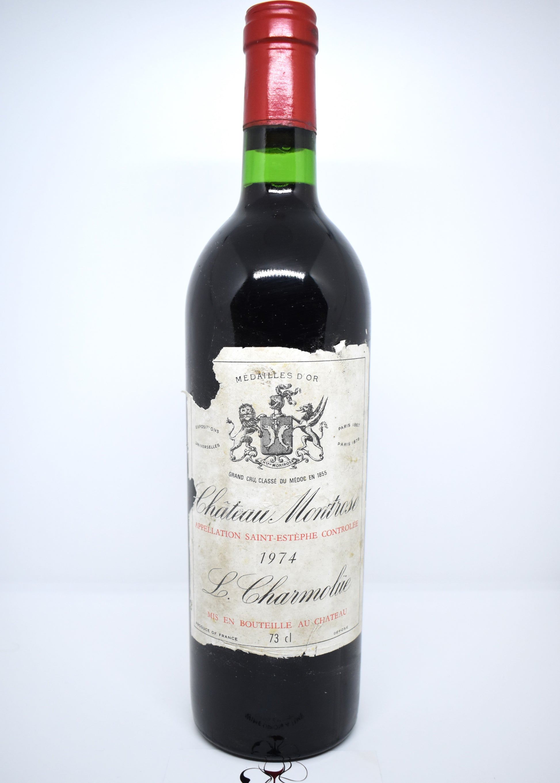 Grand cru classé Montrose 1974 livraison rapide Suisse et monde