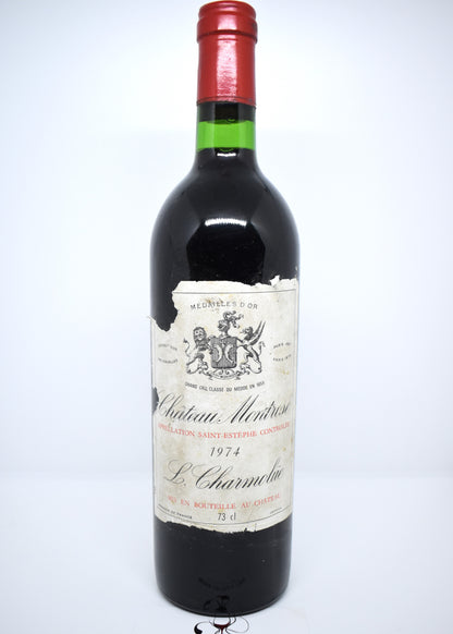 Grand cru classé Montrose 1974 livraison rapide Suisse et monde