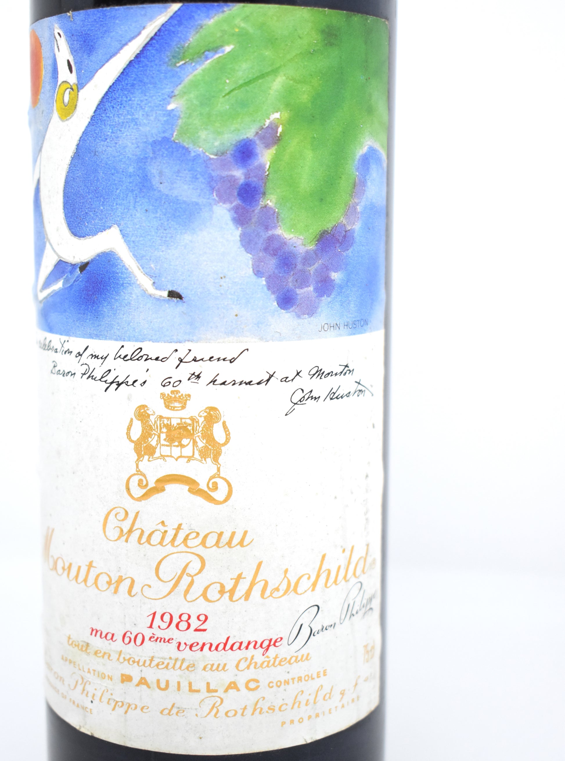 Offrir un Pauillac rare 1982 Mouton Rothschild