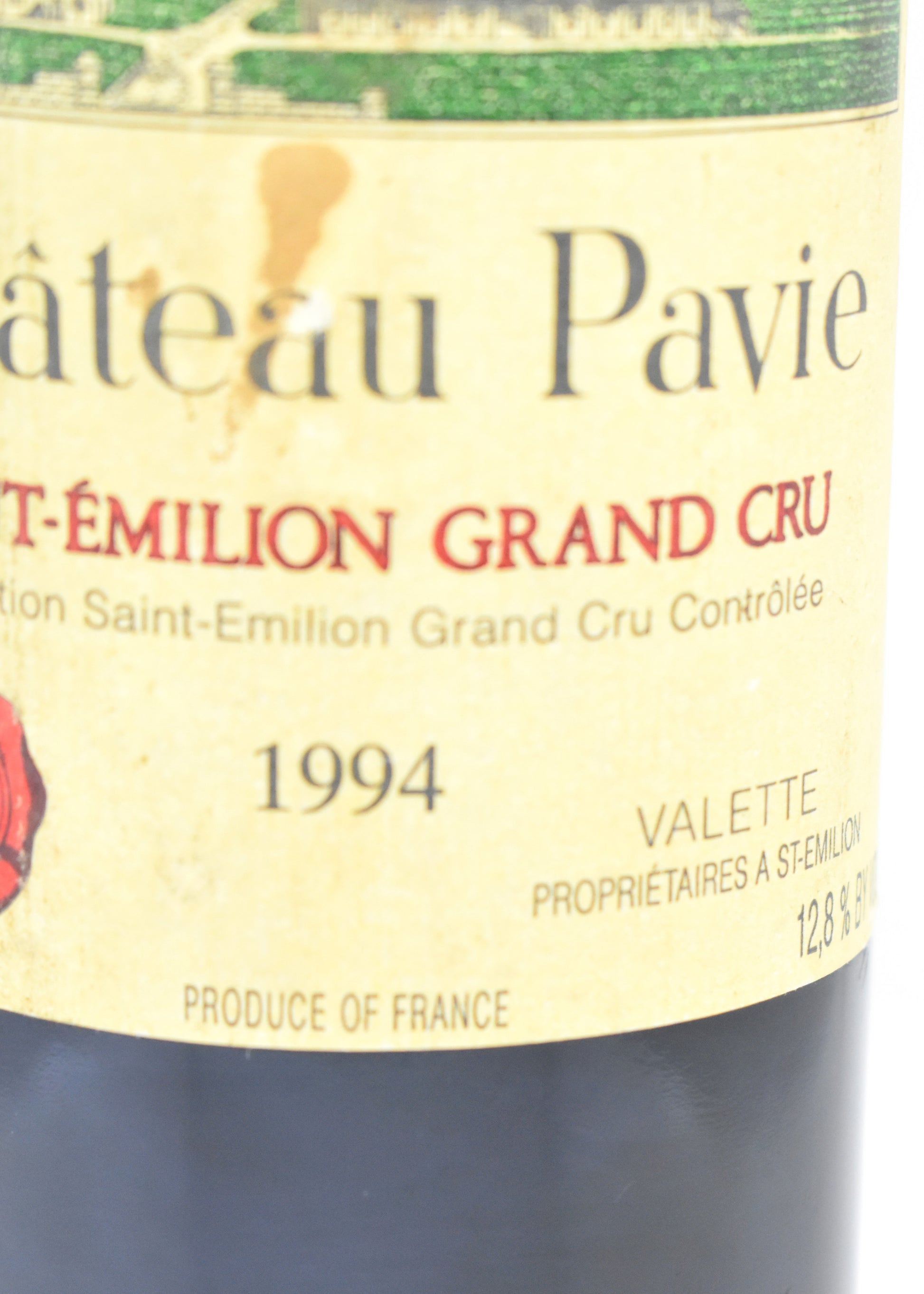 Château Pavie 1994 grand vin de garde